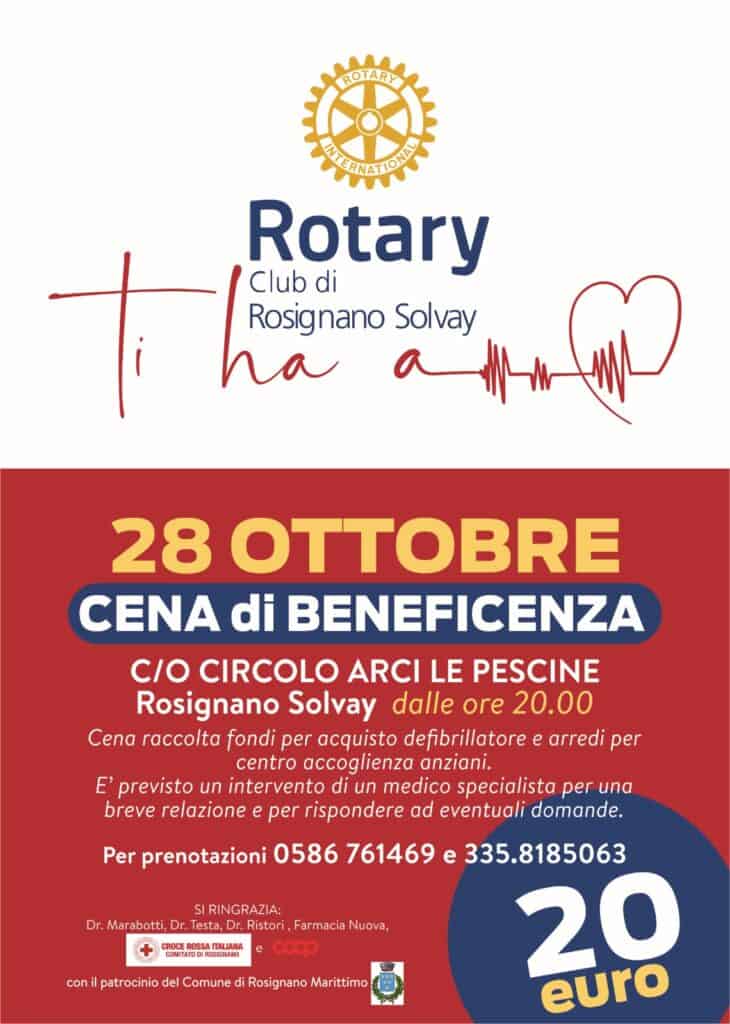 cena beneficenza rotary rosignano solvay 1 • TUTTIGIORNI