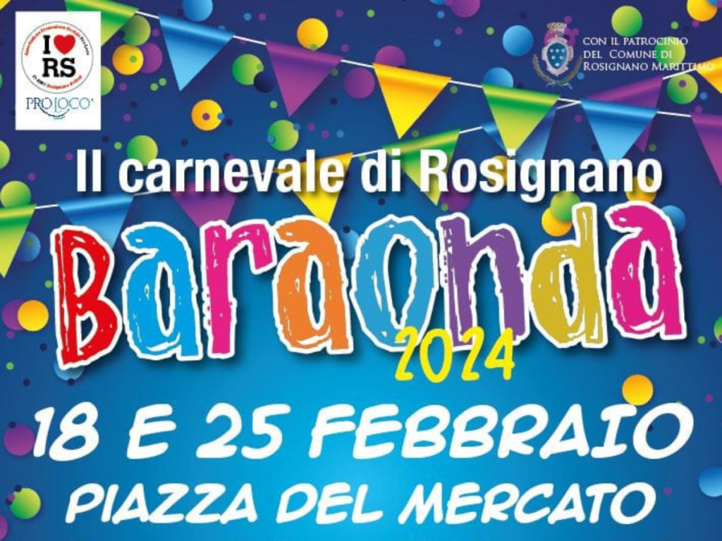 Baraonda, il Carnevale di Rosignano