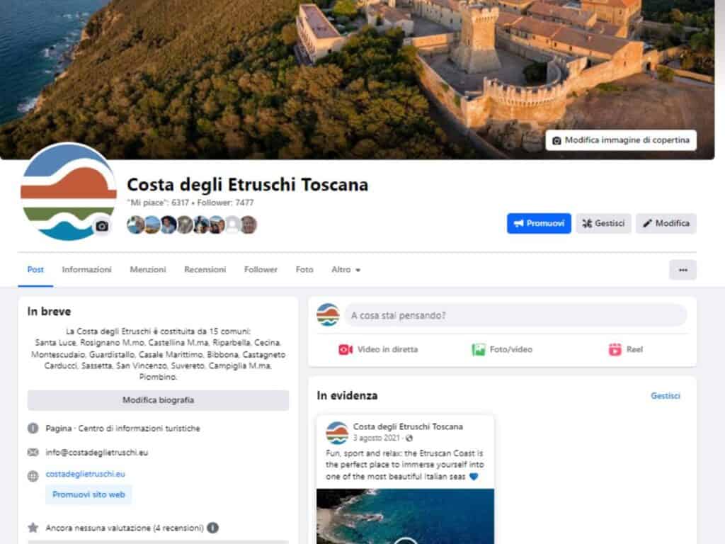 pagina fb istituzionale ambito costa degli etruschi • TUTTIGIORNI