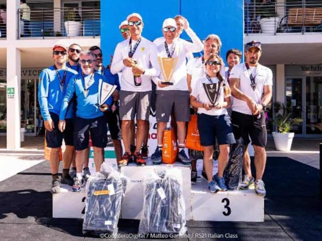 Un successo la RS21 Cup Yamamay al porto Marina Cala de' Medici, ecco il podio della regata nazionale