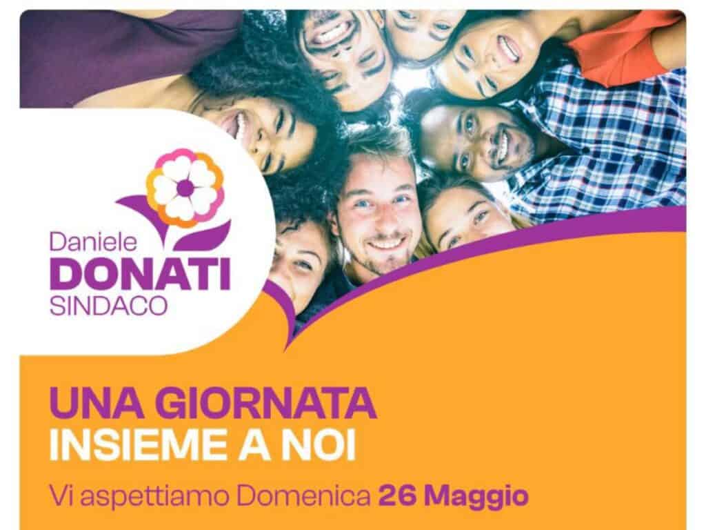 Verso le elezioni. Il 26 maggio iniziativa itinerante del candidato Daniele Donati per presentare le proposte su coesione sociale, giovani, sport e lavoro